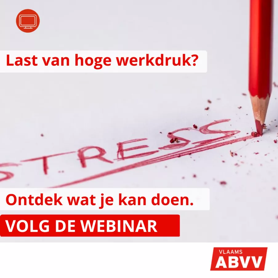 Last van hoge werkdruk? 